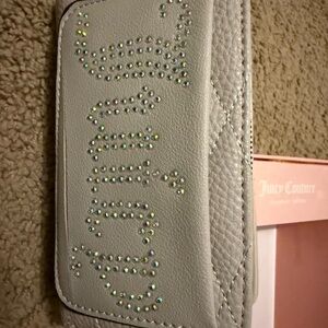 Juicy Couture Silver Studded wallet